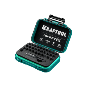 Набор бит ударных IMPACT-32, (32 шт), KRAFTOOL