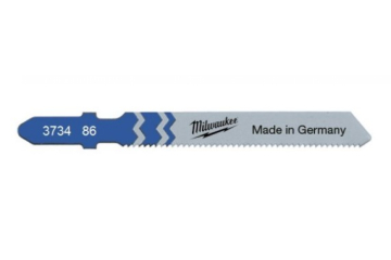 Полотна для лобзика T118A Milwaukee Полотна для лобзика T118A (55 мм, 1.2 мм, 25 шт.) Milwaukee