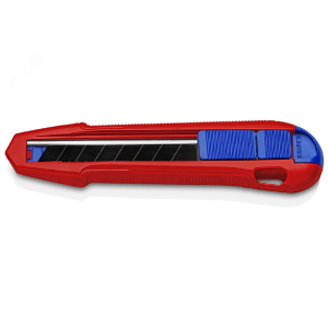Нож универсальный CutiX 165 мм. для стандарт. лезвий на 18 мм, Knipex KN-9010165BK