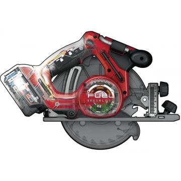 Аккумуляторная циркулярная пила Milwaukee M18 CCS55-502X FUEL Аккумуляторная циркулярная пила Milwaukee M18 CCS55-502X FUEL