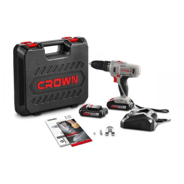Аккумуляторная дрель-шуруповерт CROWN CT21056L 1.5 BMC Аккумуляторная дрель-шуруповерт CROWN CT21056L BMC