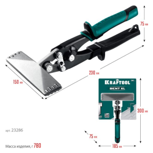 Плоскогубцы для гибки 150 мм. Bent XL, KRAFTOOL 23286 Плоскогубцы для гибки 150 мм. Bent XL, KRAFTOOL 23286