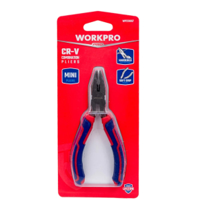 Плоскогубцы мини 106 мм, CR-V, WORKPRO Плоскогубцы мини 106 мм, CR-V, WORKPRO