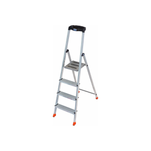 Стремянка складная SAFETY 4 ступени с полочкой, Krause Стремянка складная SAFETY 4 ступени с полочкой, Krause