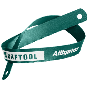Полотно биметаллическое гибкое по металлу Alligator-18, 18 TPI, 300 мм., KRAFTOOL