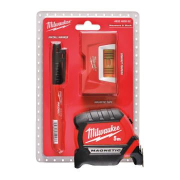 Набор Измерение и маркировка, (3 предмета), Milwaukee