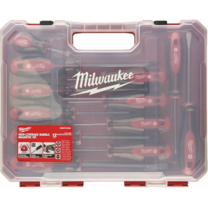 Набор магнитных отверток 12 шт кейс Milwaukee 4932472003 Набор магнитных отверток 12 шт кейс Milwaukee 4932472003