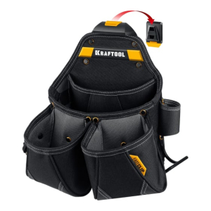 Сумка поясная FastClip, 15 карманов и петель KRAFTOOL KP-15 38771 Сумка поясная FastClip, 15 карманов и петель KRAFTOOL KP-15 38771