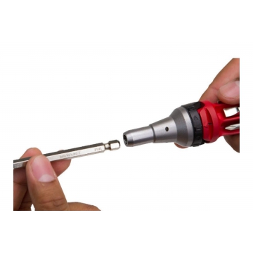 Отвертка HEX с трещоткой 10 в 1 Milwaukee 48229306 Отвертка HEX с трещоткой 10 в 1 Milwaukee 48229306