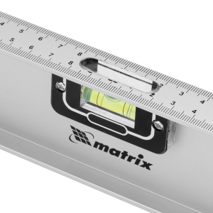 Уровень алюминиевый Рельс 1200 мм. 3 глазка, Matrix