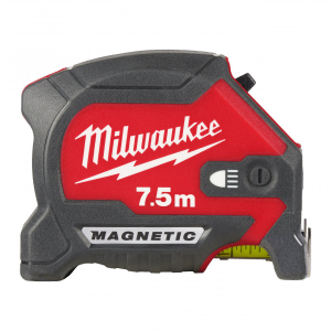 Рулетка Магнетик с подсветкой 7.5 м, Milwaukee