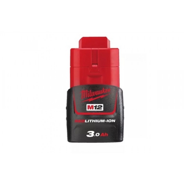 Аккумулятор M12 B3, Li-Ion, 3Ач Milwaukee Аккумулятор M12 B3, Li-Ion, 3Ач Milwaukee