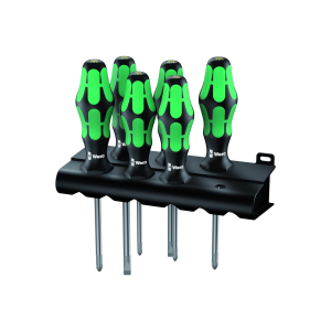 Набор отверток Kraftform Plus Lasertip 335/350/355/6, (пр. 6), WERA
