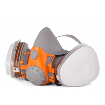 Полумаска для защиты дыхания Jeta Safety J-SET из силикона, размер L, фильтры 6500К-L