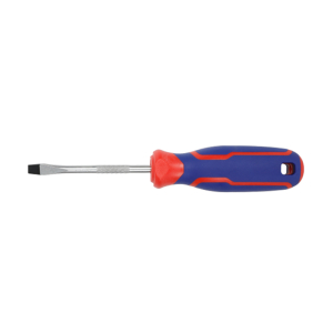 Магнитная отвертка шлицевая 2К, 3Х75, CR-V, WORKPRO