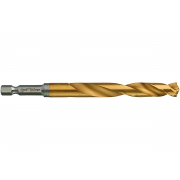 Сверло по металлу RedHEX HSS-G TiN Milwaukee Сверло по металлу RedHEX HSS-G TiN (10х76х120 мм) Milwaukee 48894723