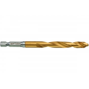 Сверло по металлу RedHEX HSS-G TiN (8.5х70х114 мм) Milwaukee 48894720