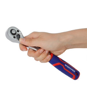 Ключ трещеточный 3К 1/4, 45Т, WORKPRO